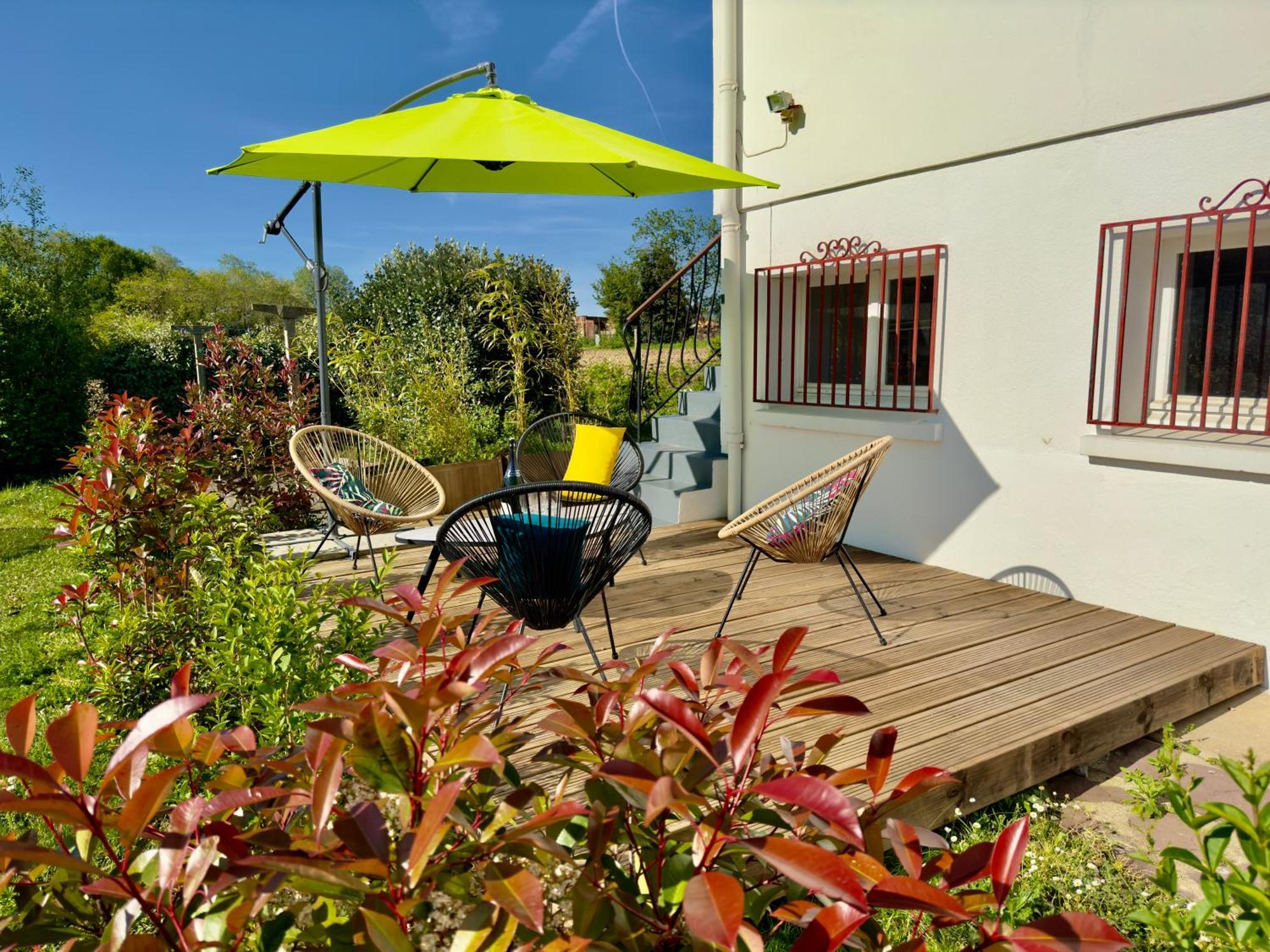 Maison Des Chenes 64 - Independant Apartment With Terrasse Буко Экстерьер фото
